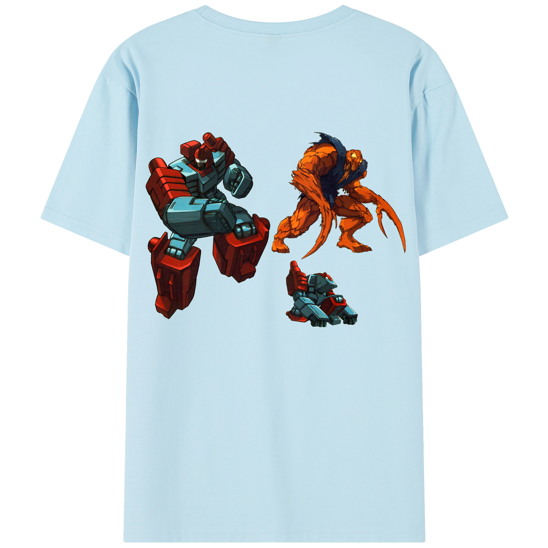 （画像用）  綿100％半袖Tシャツ（背面プリント）